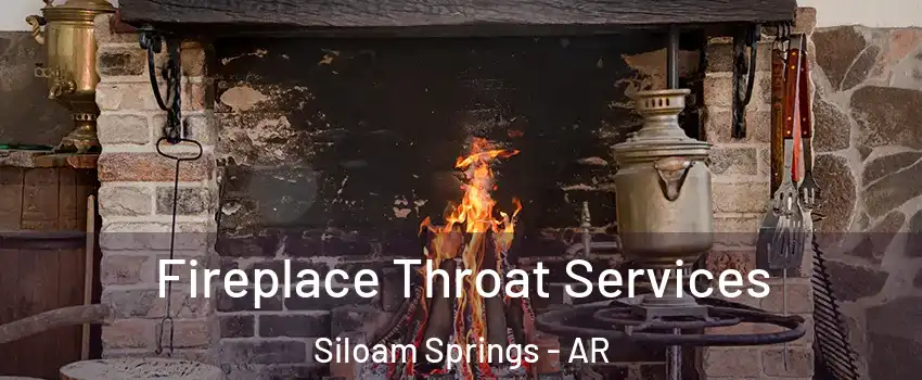  Fireplace Throat Services Siloam Springs - AR
