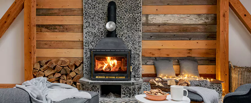 Thelin Hearth Products Direct Vent Gas Stove Fireplace Inspection in Siloam Springs, Arkansas